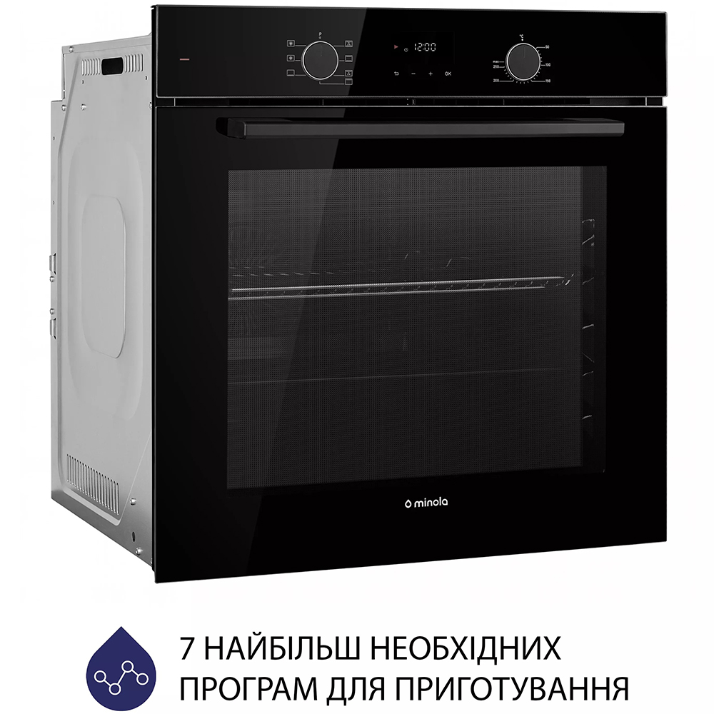 Встраиваемая духовка MINOLA EOD 675 BL Тип духовки электрическая