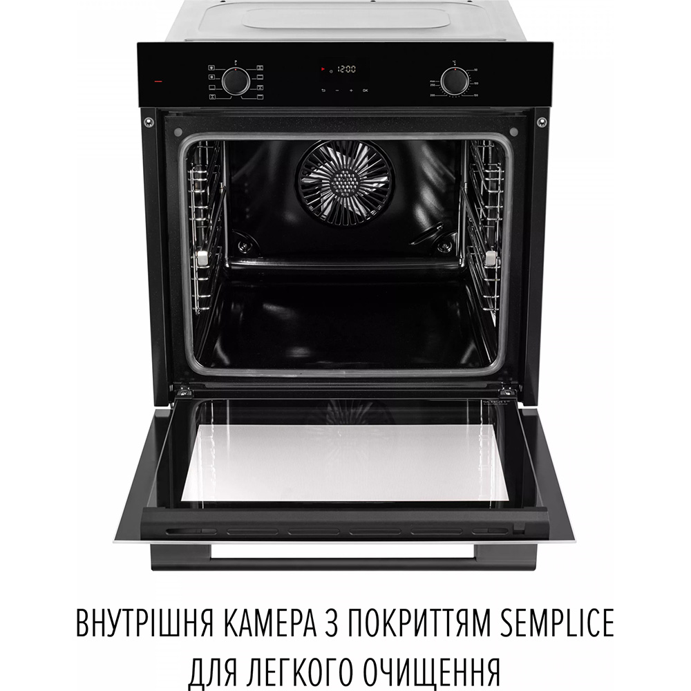 Духовой шкаф PERFELLI Perla 6D8S Nero Цвет черный