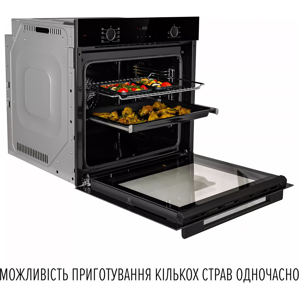 Внешний вид Духовой шкаф PERFELLI Perla 6D8S Nero