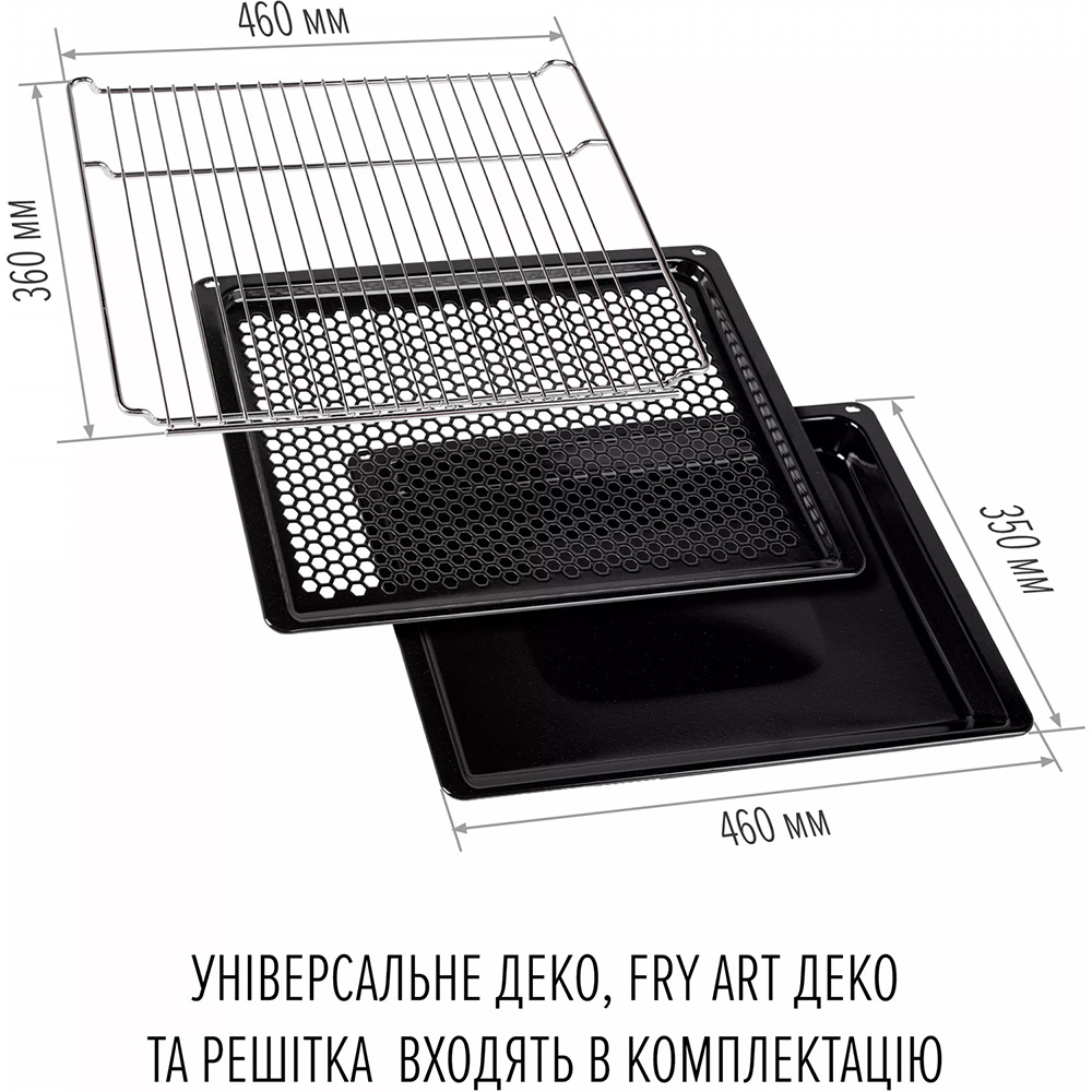 Фото 16 Духовой шкаф PERFELLI Perla 6D10I Nero