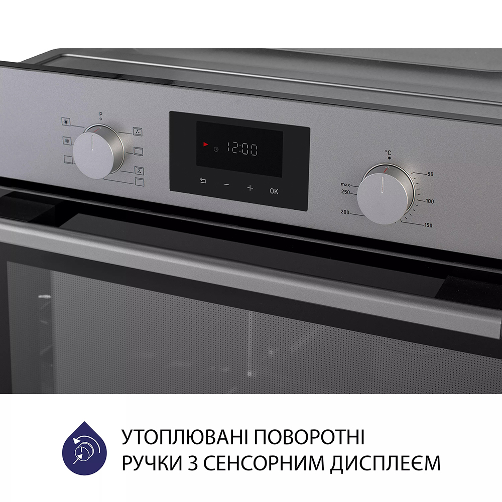 В Фокстрот Встраиваемая духовка MINOLA EOD 675 Dove Gray