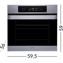 Духовой шкаф WEILOR FTO6F11BI