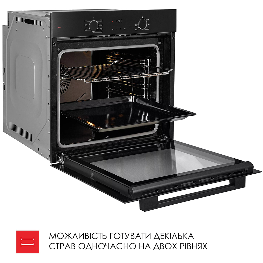 Обзор Встраиваемая духовка WEILOR FDO6F70BK