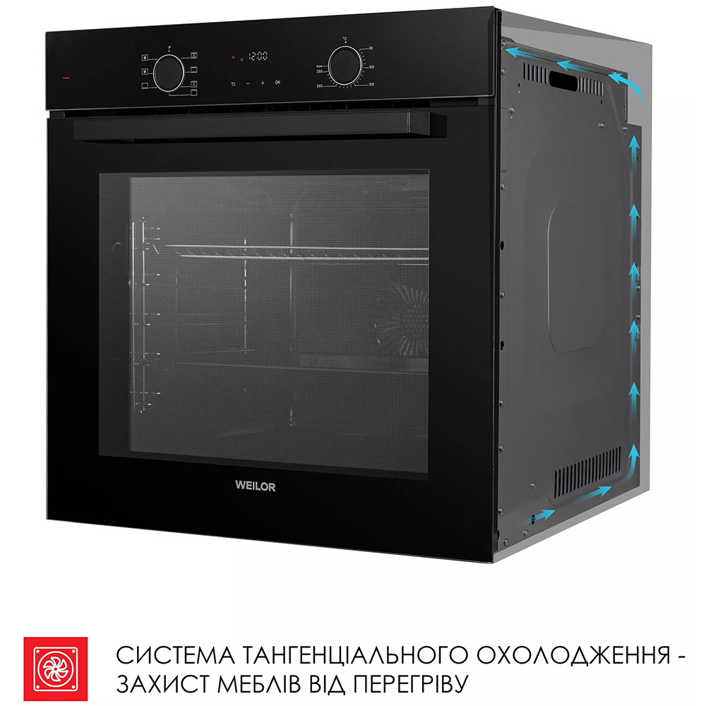 Покупка Встраиваемая духовка WEILOR FDO6F70BK