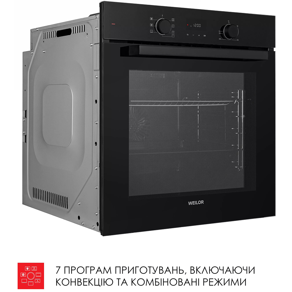 Покупка Встраиваемая духовка WEILOR FDO6F71BK