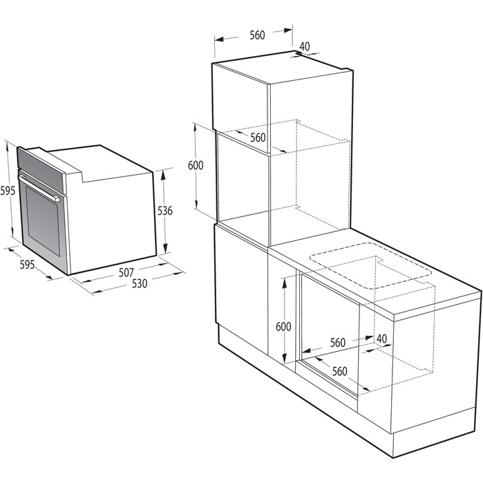 Замовити Духова шафа GORENJE BO635E1B (BG-6A29C4E6)