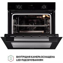 Духова шафа PERFELLI PERLA 6D7 NERO (450057)