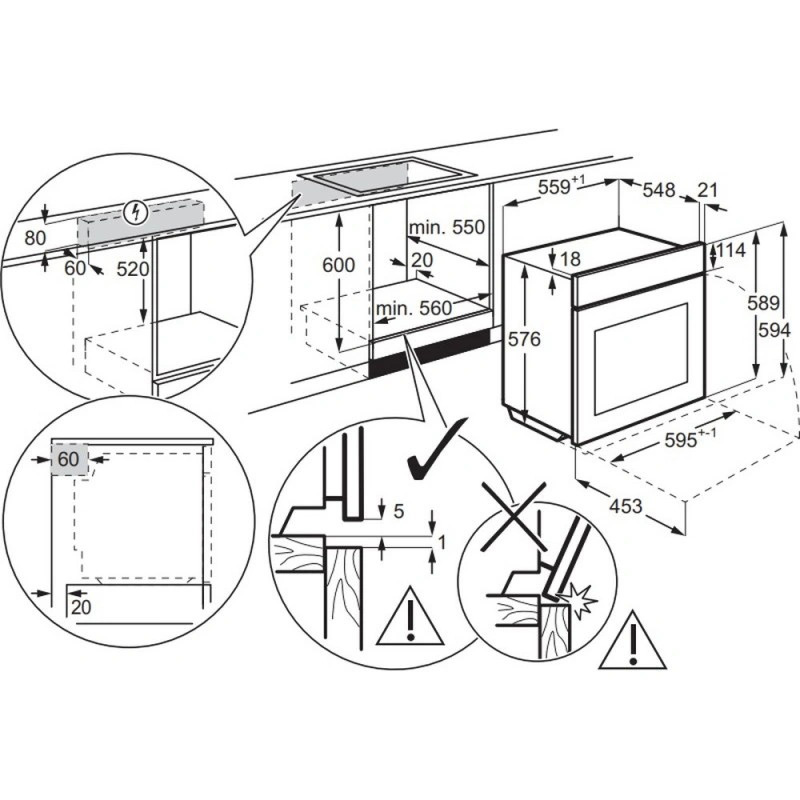 Духова шафа ELECTROLUX KOCAP3XT Тип очищення піролітична (високою температурою)