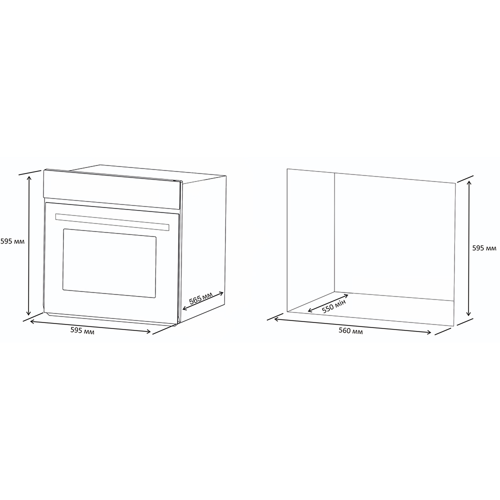 В Фокстрот Духовой шкаф JANTAR GFC 6008 WH