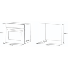 Духовой шкаф JANTAR GFC 6008 WH