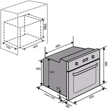 Духова шафа VENTOLUX AMORETTO 6 MT X/BG (2059765974390)