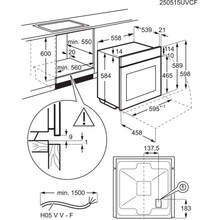Духовой шкаф ELECTROLUX LOF4P06BK