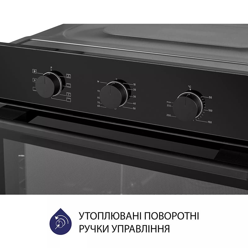 Духова шафа MINOLA EO 675 BL Ширина 50-60