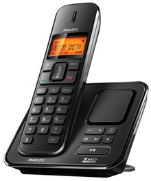 Радиотелефон PHILIPS SE1751B/51 Black