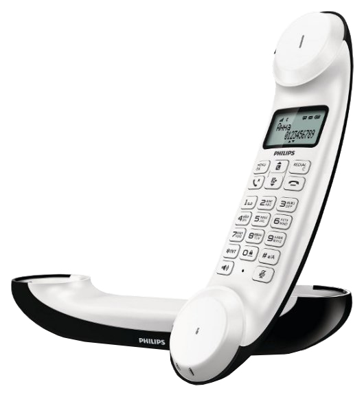 Телефон PHILIPS M5501BW/51 Black/White Тип телефон DECT