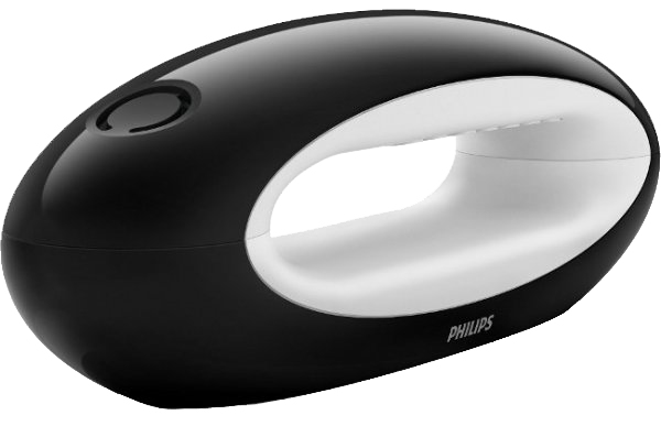 Телефон PHILIPS M5501BW/51 Black/White Ідентифікація вхідного дзвінка АВН