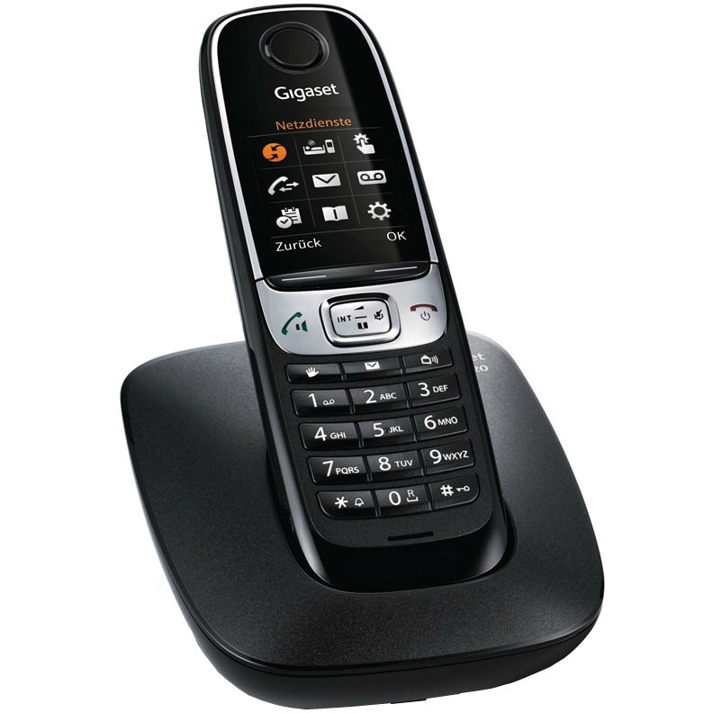 Радіотелефон GIGASET C620 Black (S30852H2403S151) Тип телефон DECT