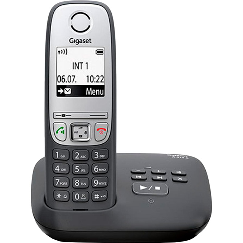 

Радиотелефон GIGASET DECT A415A DUO Black (L36852H2525S301), DECT A415A DUO Black