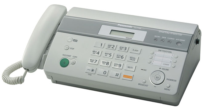 Факс PANASONIC KX-FT988UA-W