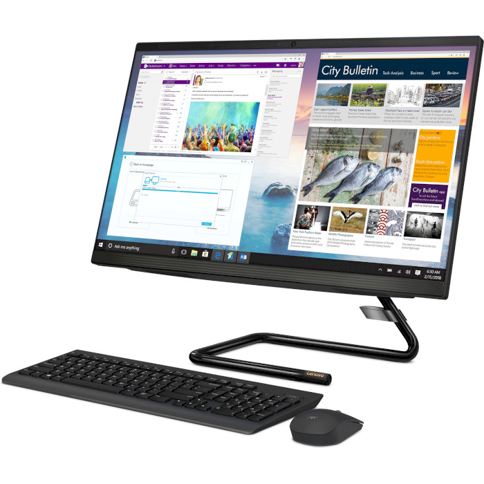 Моноблок LENOVO IdeaCentre AIO 3 24IIL5 Black (F0FR006CUA) ᐉ