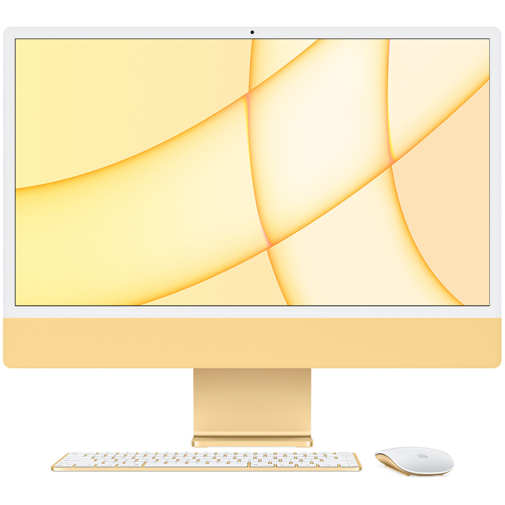 

Моноблок APPLE iMac 24" Yellow (Z12S001BQ), IMAC 24 YELLOW/8C CPU/8C GPU (Z12S001BQ)