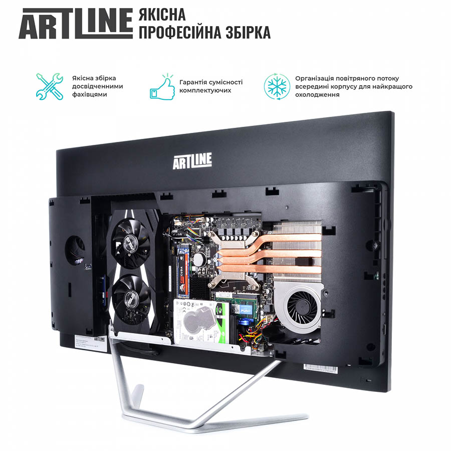 Зовнішній вигляд Моноблок ARTLINE Gaming G77v35