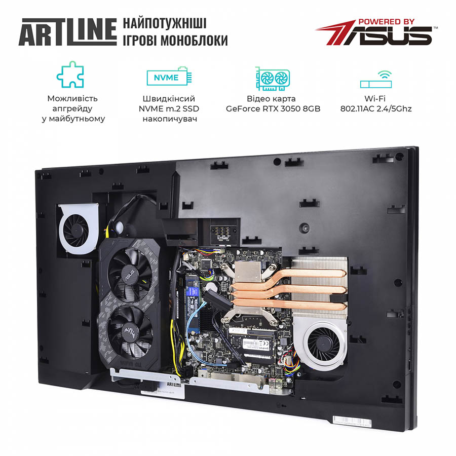 Моноблок ARTLINE Gaming G77v38Win Чипсет B660i