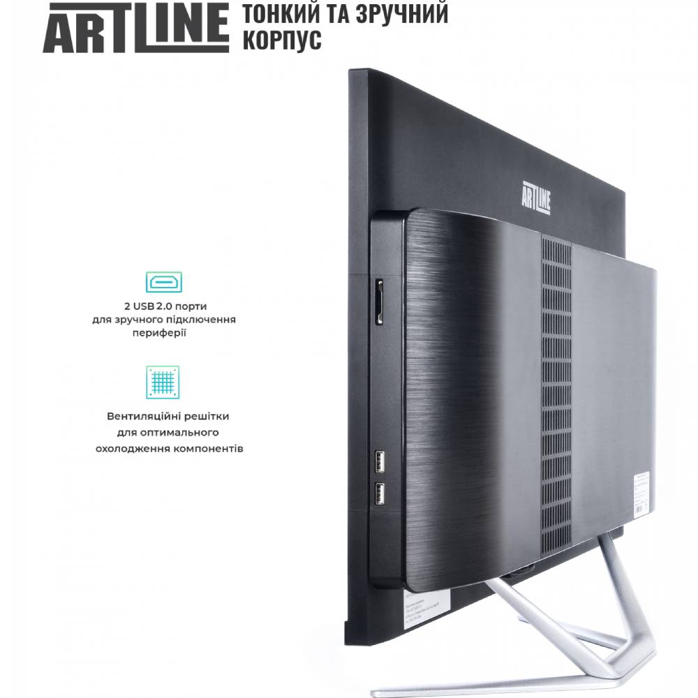 Моноблок ARTLINE Gaming G75v38 Чіпсет B660i-P