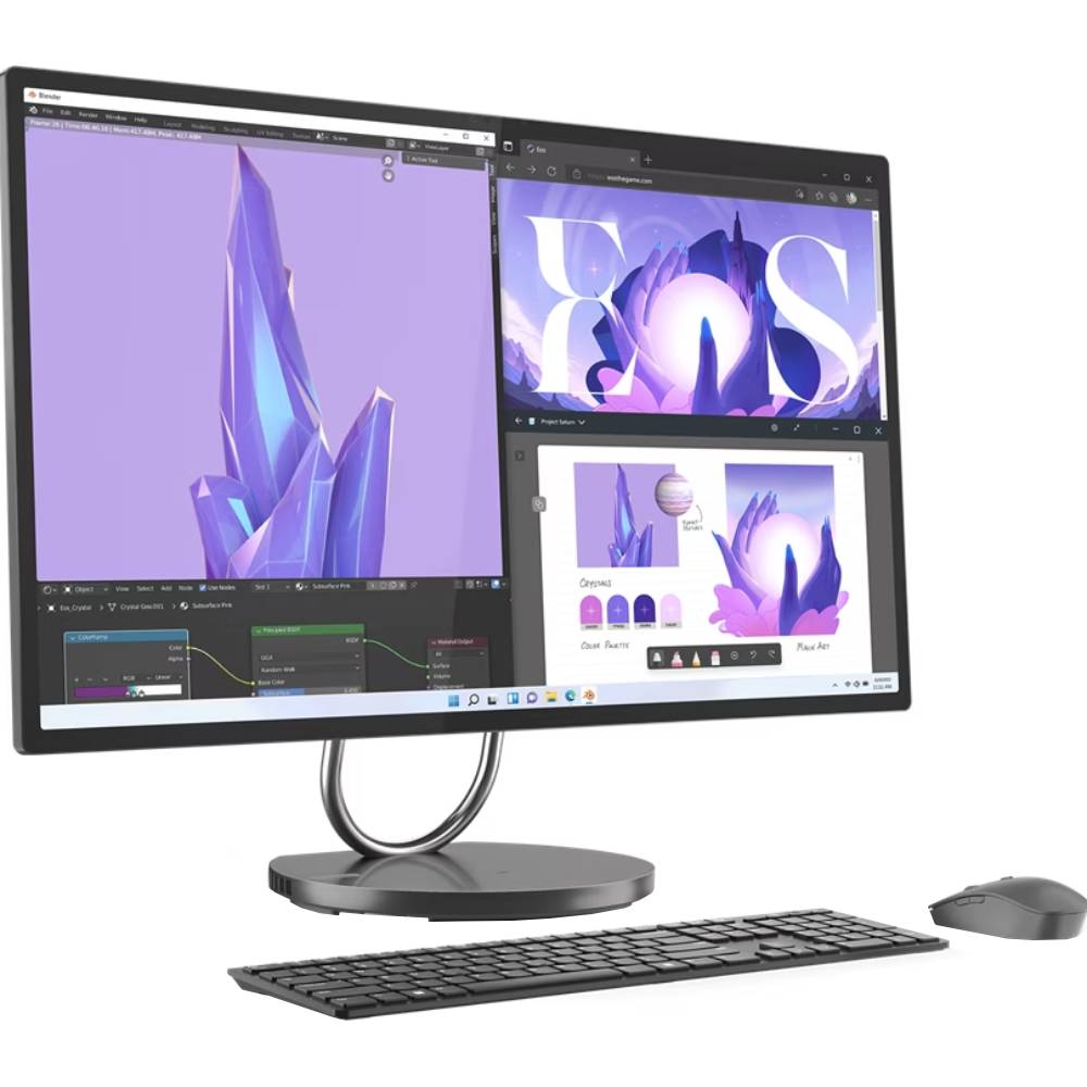 Моноблок LENOVO Yoga AIO 9 32IRH8 Non ES Storm Grey (F0HJ001BRK) Диагональ 31.5
