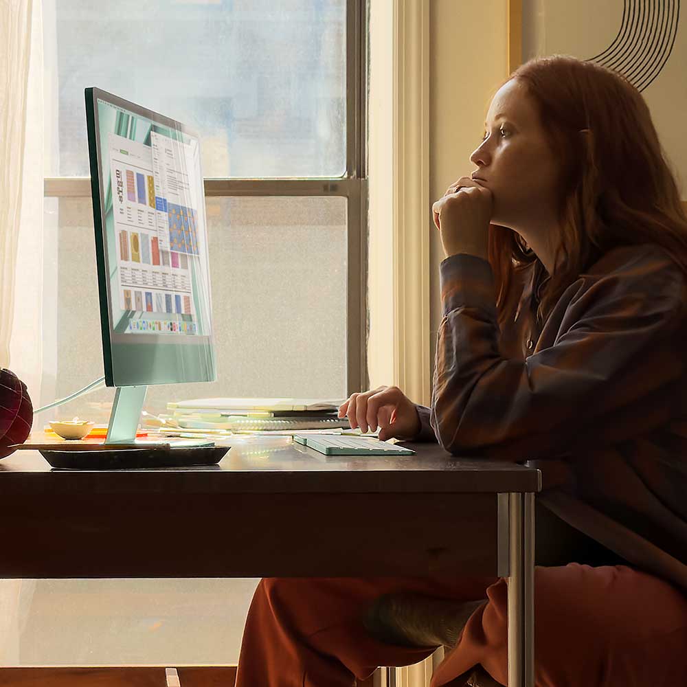 Моноблок APPLE 24" iMac Retina 4.5K M3 256GB Pink (MQRD3UA/A) Модель процессора Apple M3