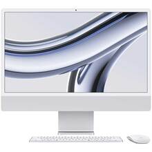 Моноблок APPLE 24" iMac Retina 4.5K M3 256GB Silver (MQR93UA/A)