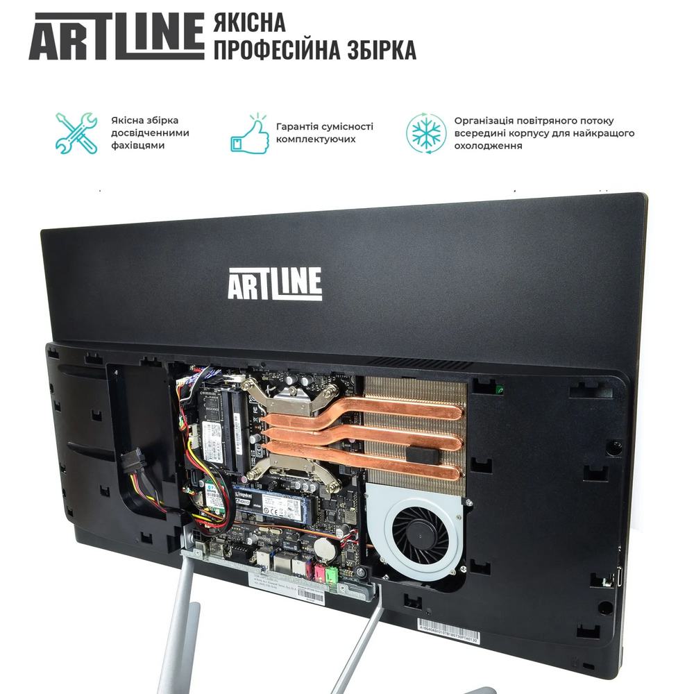 Зовнішній вигляд Моноблок ARTLINE Home G43 Windows 11 Pro (G43v37Win)