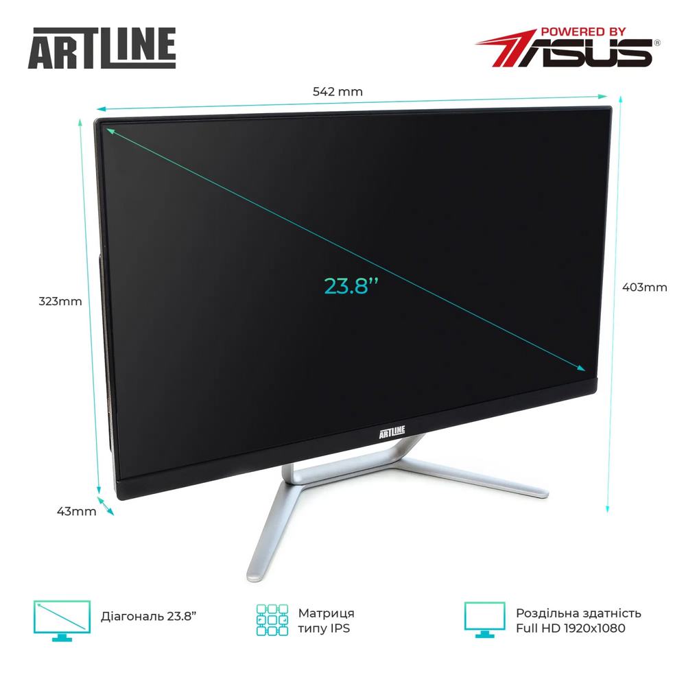 Моноблок ARTLINE Home G43 Windows 11 Pro (G43v41Win) Матрица IPS