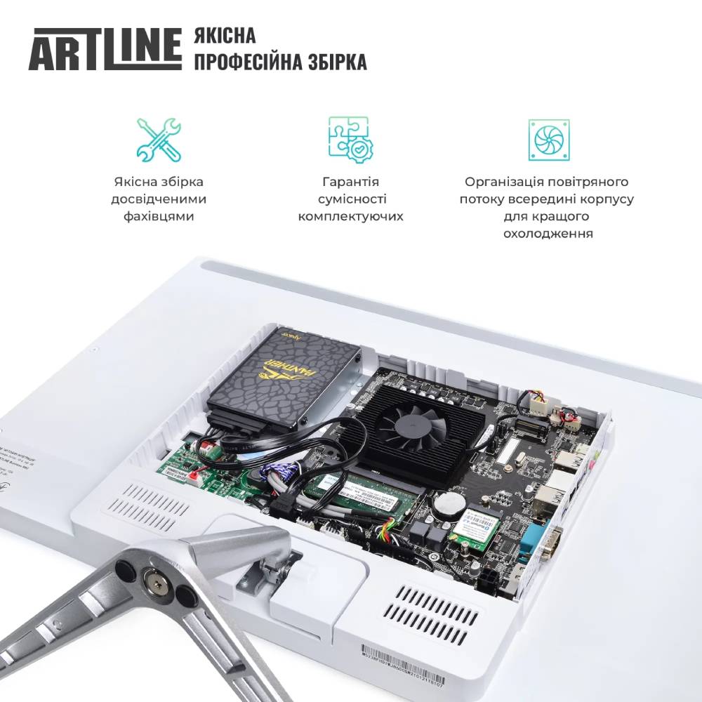 Зовнішній вигляд Моноблок ARTLINE Business M61 Windows 11 Pro (M61v30win)
