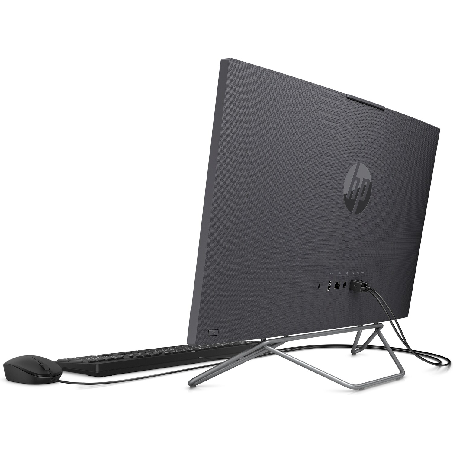 Зовнішній вигляд Моноблок HP ProOne 240 G9 Grey (883S3EA)