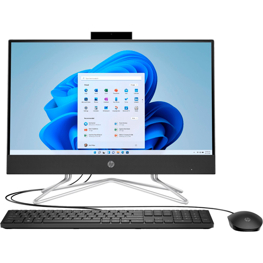 Моноблок HP 22-dd2006ua AiO Black (6C8T3EA) Разрешение 1920 x 1080