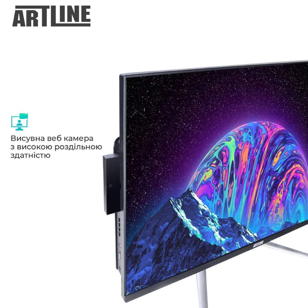 Моноблок ARTLINE Gaming G75 Windows 11 Home (G75v54Win) Роздільна здатність 1920 x 1080