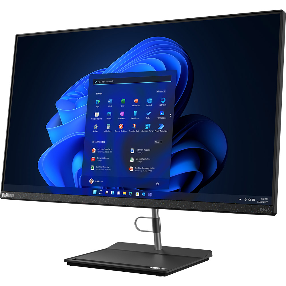 В Україні Моноблок LENOVO ThinkCentre Neo 30a 27 Gen 4 Raven Black (12JV002TUI)