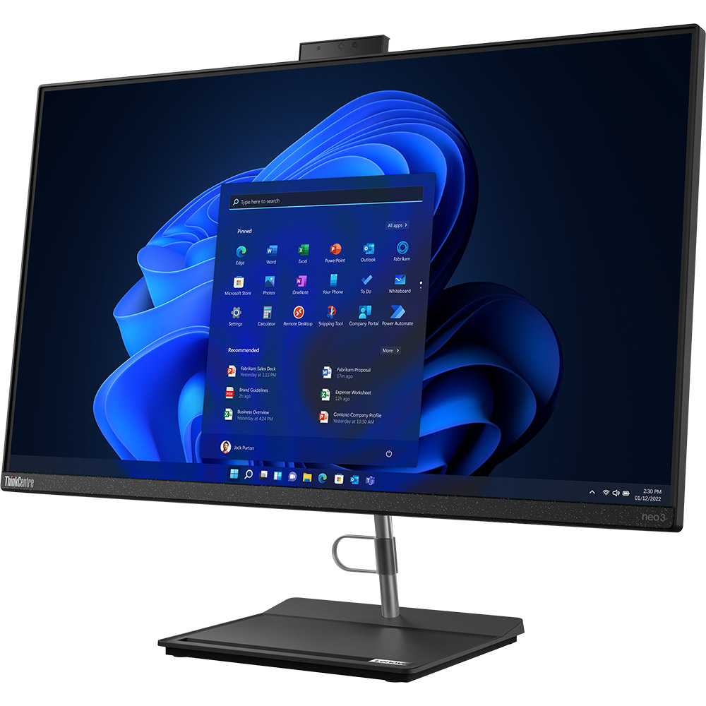 Замовити Моноблок LENOVO ThinkCentre Neo 30a 27 Gen 4 Raven Black (12JV002TUI)