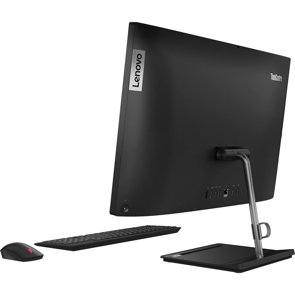 Зовнішній вигляд Моноблок LENOVO ThinkCentre Neo 30a 27 Gen 4 Raven Black (12JV002TUI)