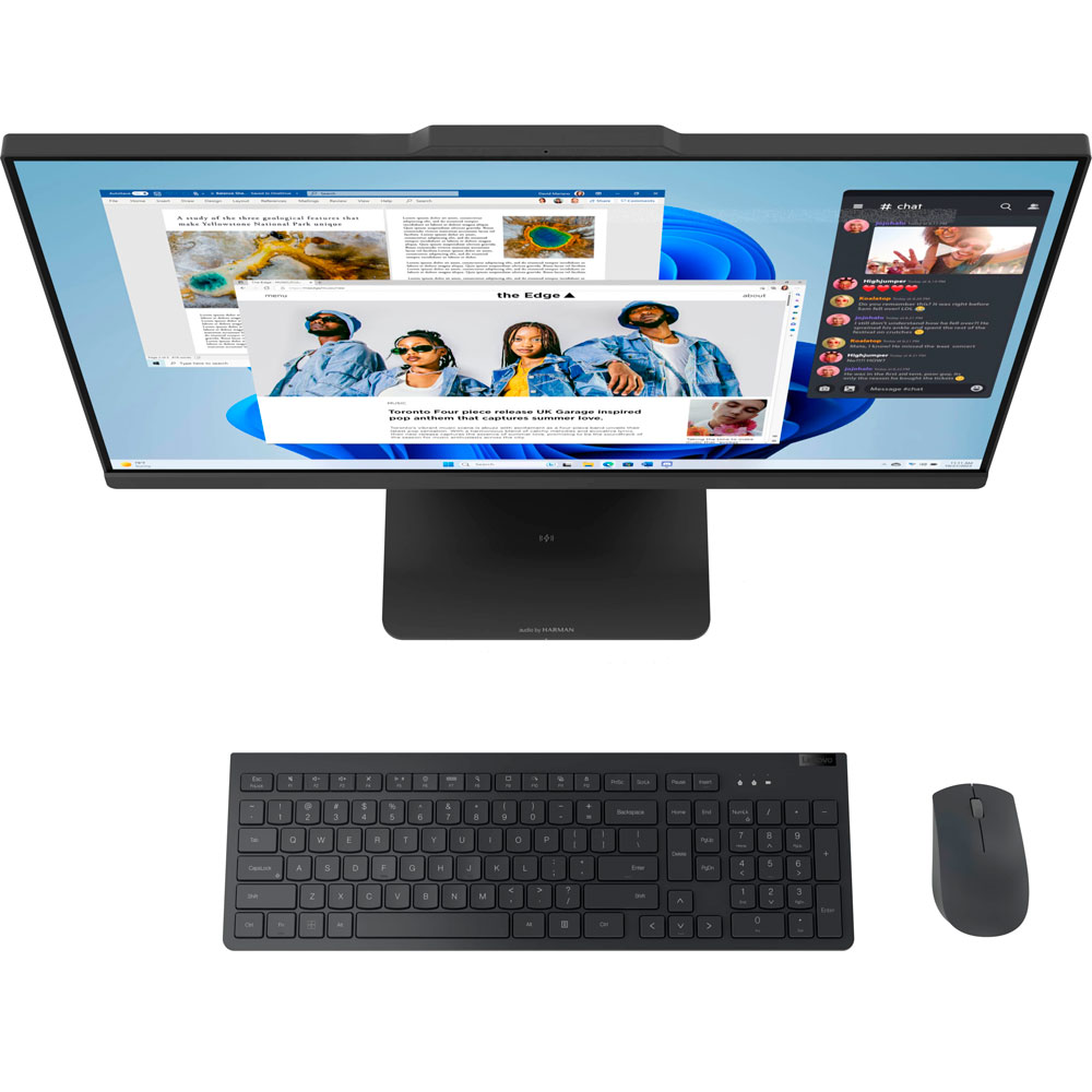 Огляд Моноблок LENOVO IdeaCentre AIO 24ARR9 Luna Grey (F0HR004NUO)