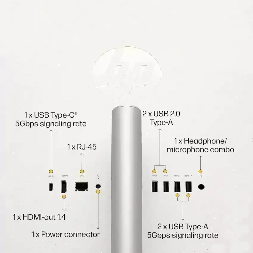 Моноблок HP 27-cr0039ua AiO (A1QY1EA) Разрешение 1920 x 1080