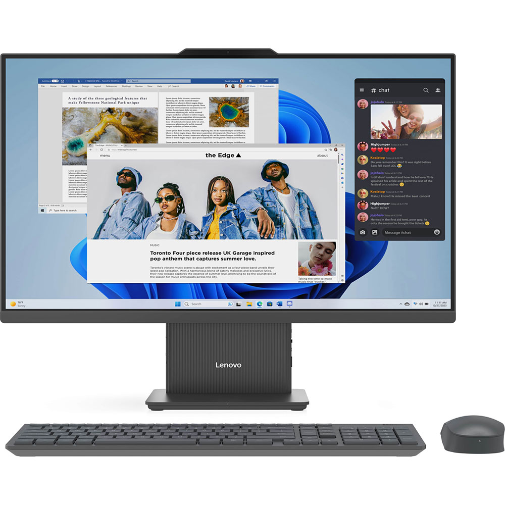 Моноблок Lenovo IdeaCentre AIO 27ARR9 Luna Grey (F0HQ002VUO)