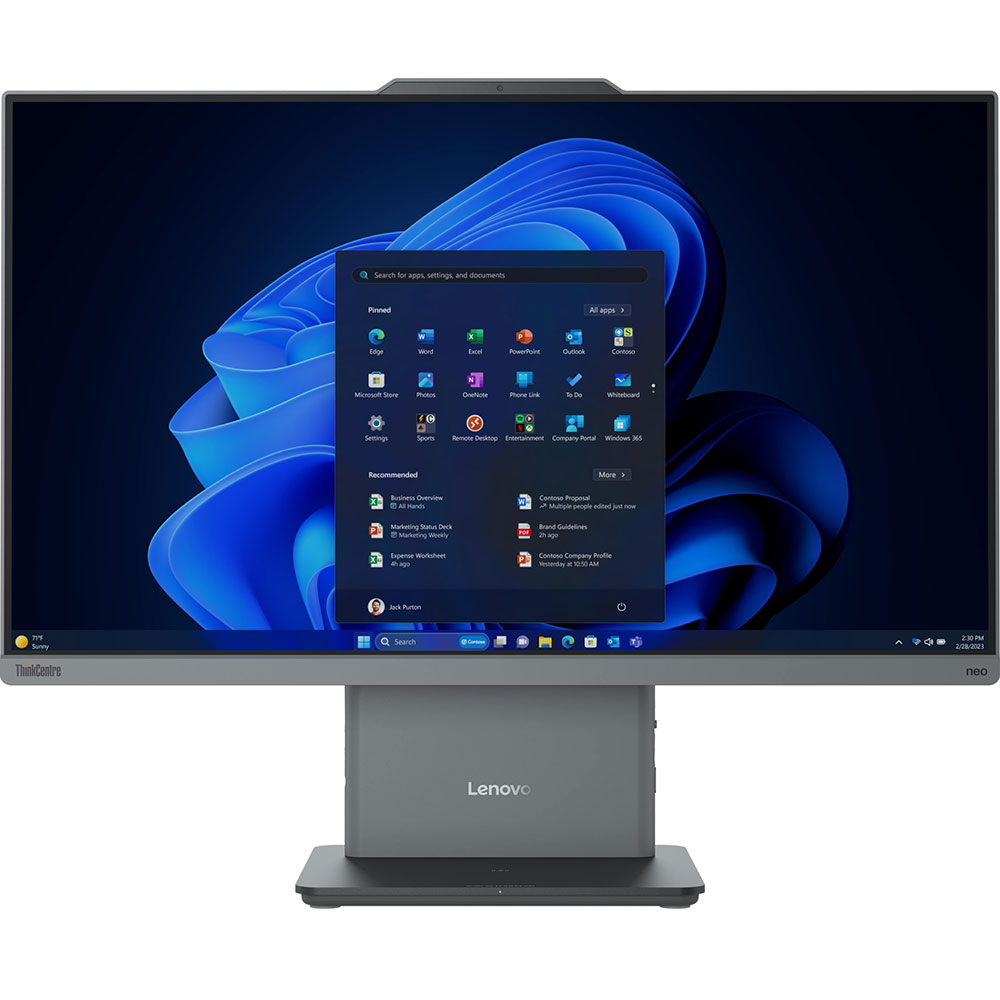 Моноблок Lenovo ThinkCentre neo 50a 24 Gen 5 Luna Grey (12SD000AUI)