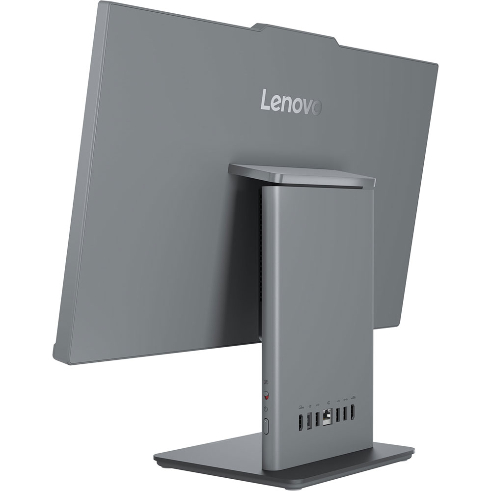 Зовнішній вигляд Моноблок Lenovo ThinkCentre neo 50a 24 Gen 5 Luna Grey (12SD000AUI)