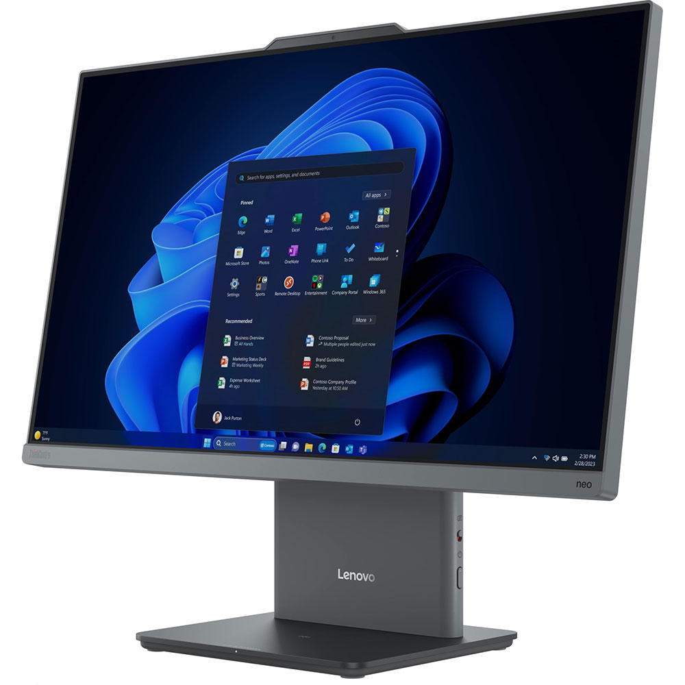 Моноблок Lenovo ThinkCentre neo 50a 24 Gen 5 Luna Grey (12SD000AUI) Максимально устанавливаемый объем ОЗУ 32