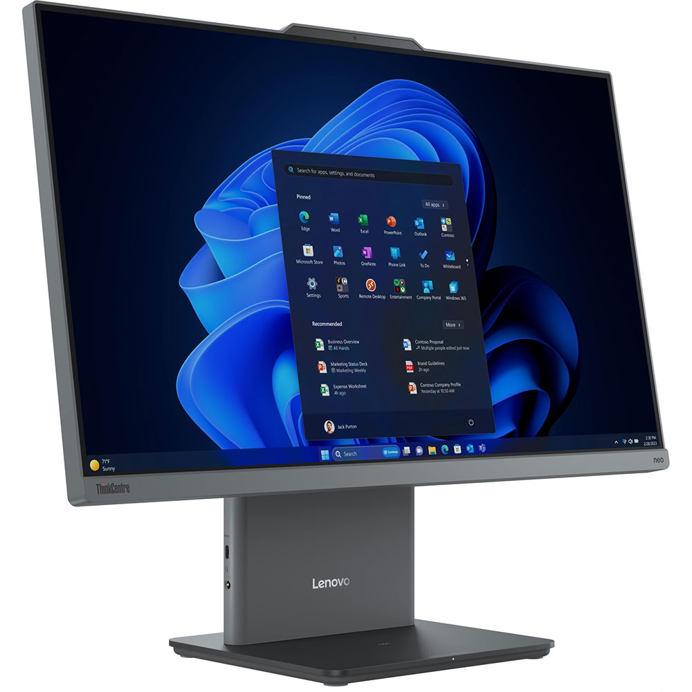 Моноблок Lenovo ThinkCentre neo 50a 24 Gen 5 Luna Grey (12SD000AUI) Максимальна частота процесора 4.6