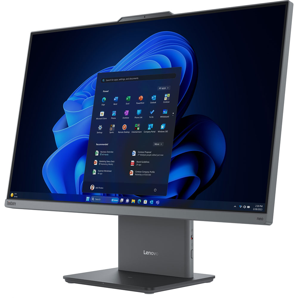 Фото Моноблок Lenovo ThinkCentre neo 50a 27 Gen 5 Luna Grey (12SB0017UI)