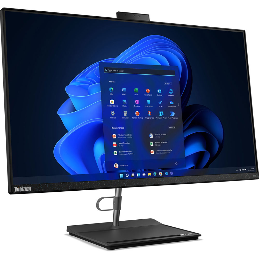 Моноблок Lenovo ThinkCentre neo 30a 27 Gen 4 Raven Black (12JV002VUI) Роздільна здатність 1920 x 1080