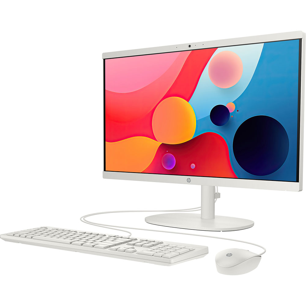 Моноблок HP All-in-One 22-dg0000ua Cashmere White (AE0P1EA) Діагональ 21.5